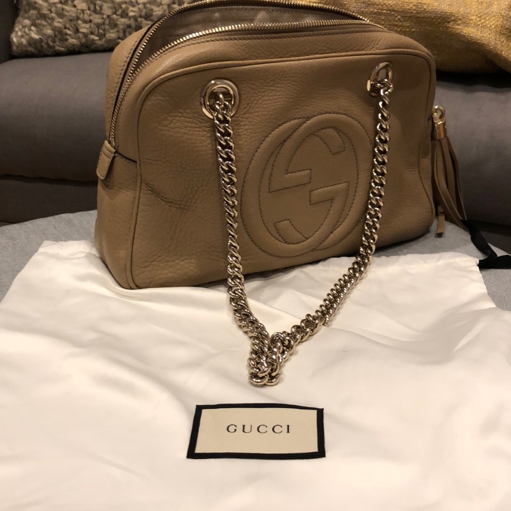 Gucci Beige Purse